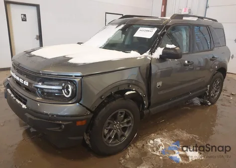 2024 Ford Bronco Sport Big Bend z USA, uszkodzony, nr VIN 3FMCR9B60RRE73849